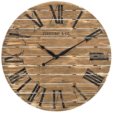 Metal Round Wall Clock – 18" - MrPRICE.online