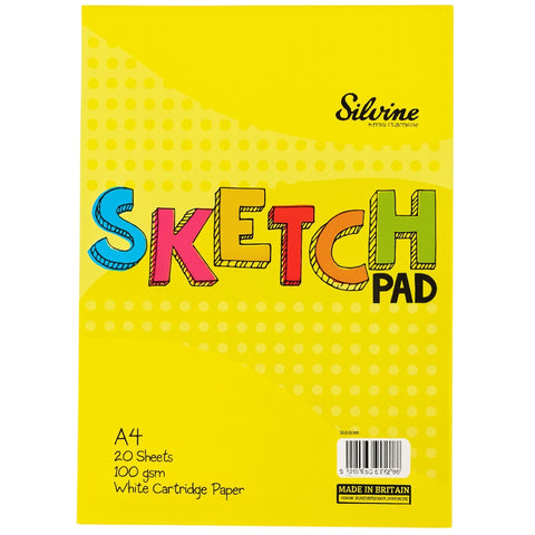 A4 20 Leaf 100gsm Sketch Pad White - MrPRICE.online
