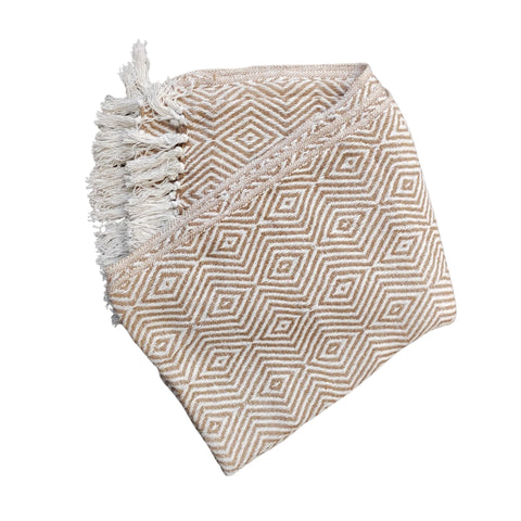 125x150cm Cotton Handloom Throw - MrPRICE.online