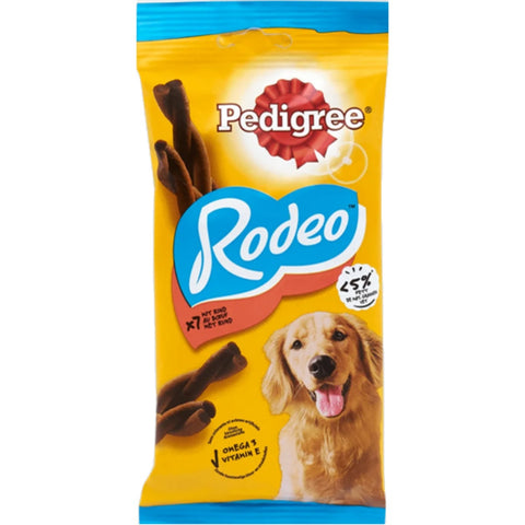 Pedigree Rodeo Beef 7pc 123g EU - MrPRICE.online