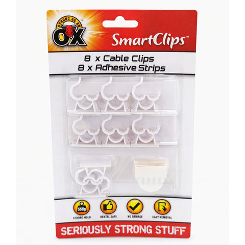 Smart Hooks Removable Cable Clips XL – MrPRICE.online