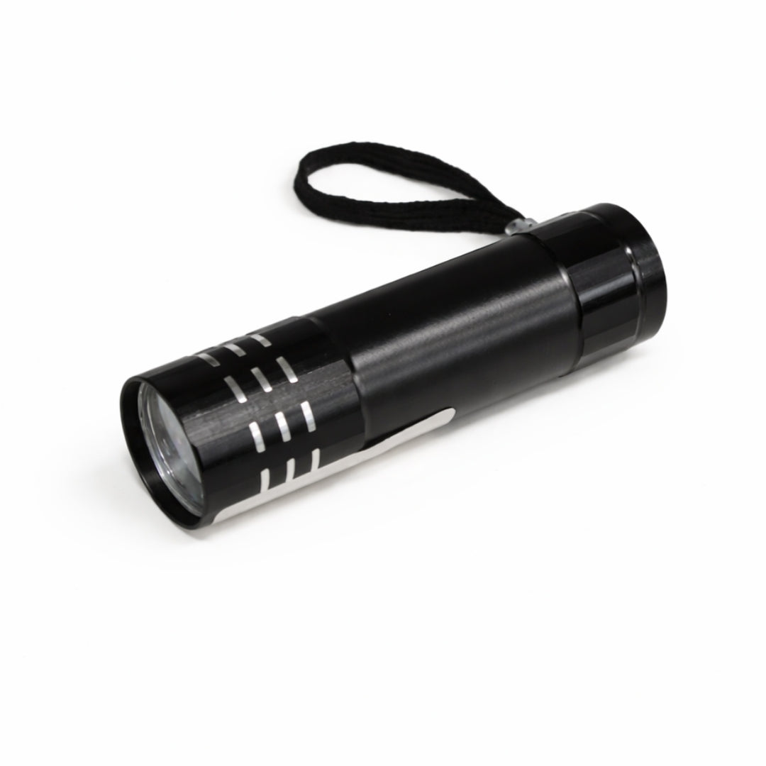 Black Mini Torch – 9 LED – MrPRICE.online