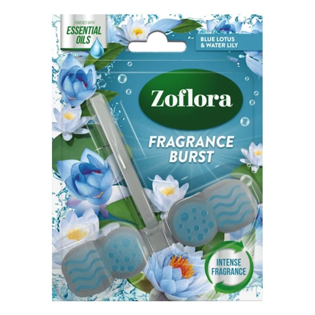 Zoflora Toilet Rim Block Blue Lotus & Water Lily – 48g – MrPRICE.online