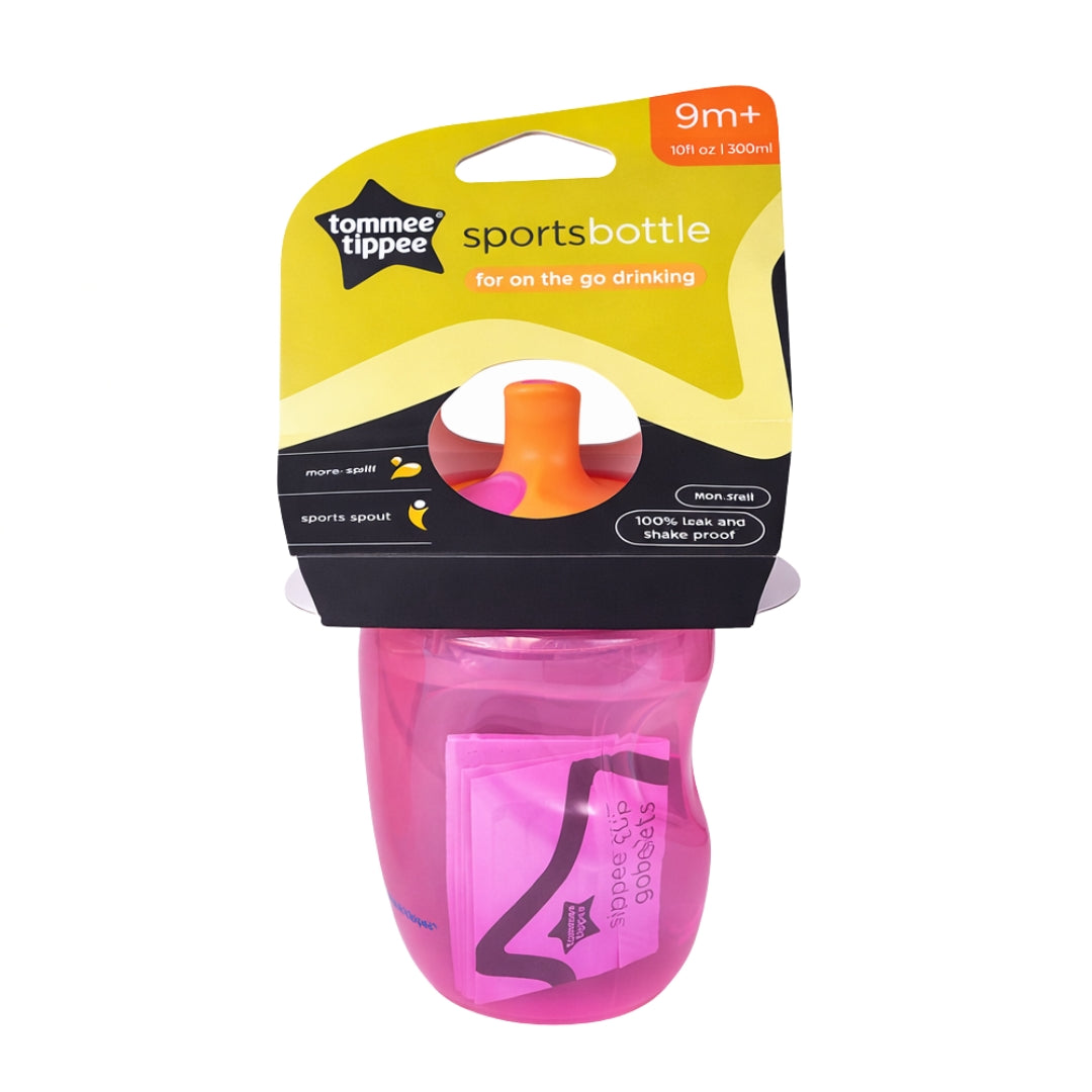 Tommee Tippee Sportee Bottle 300ml - Pink – MrPRICE.online