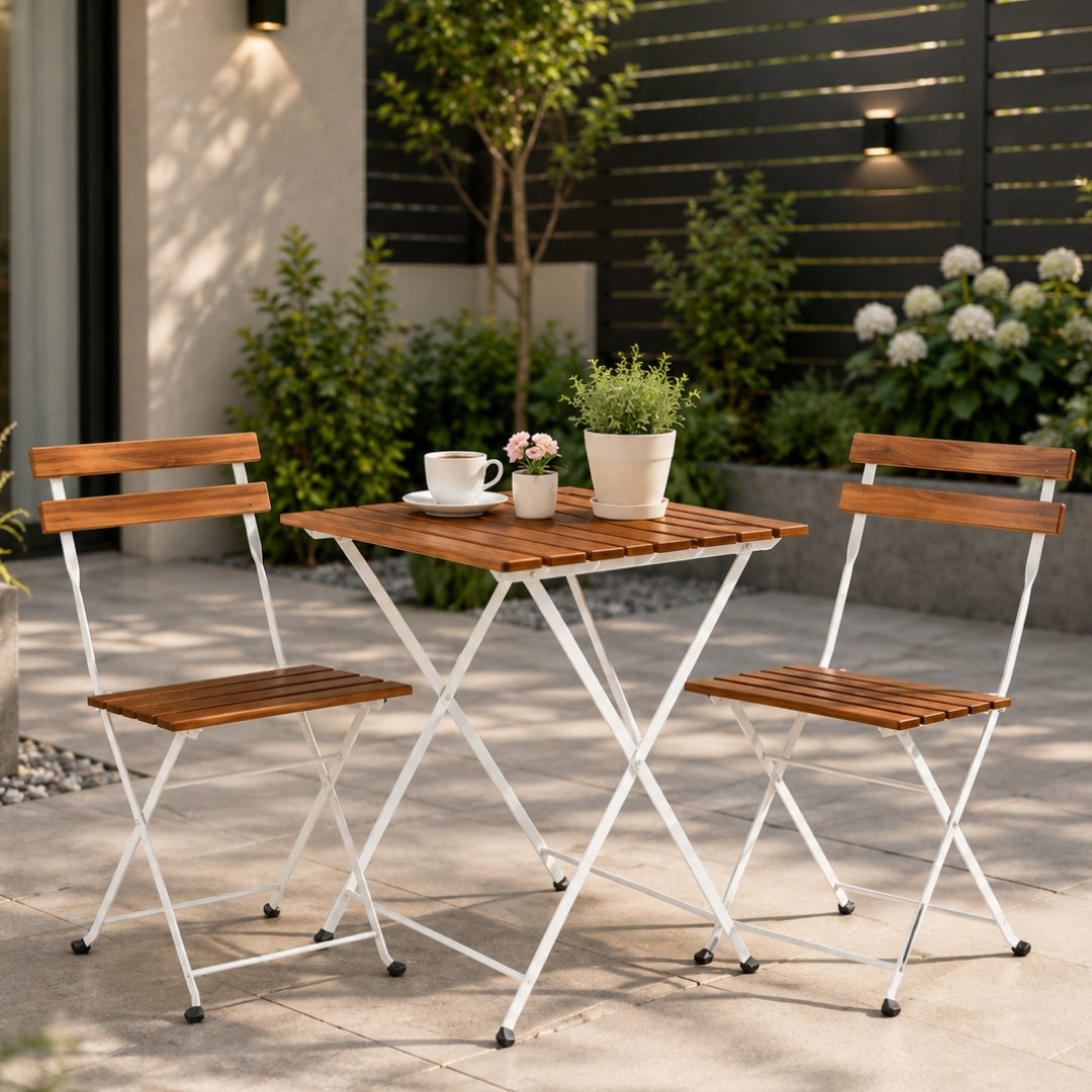 Ikea Piece Outdoor Bistro Set LÄCKÖ Bistro Set, Outdoor, Gray IKEA CA