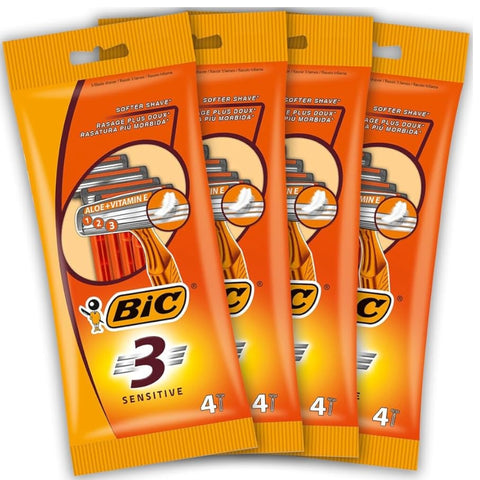 BIC 3 Sensitive Skin Shavers – 4-Pack - MrPRICE.online