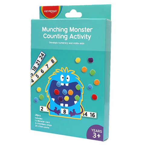 Munching Monster Counting Activity - MrPRICE.online