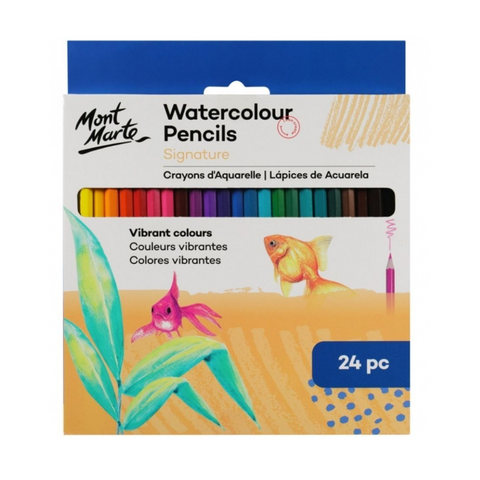 MM 24PC Watercolour Pencils - MrPRICE.online