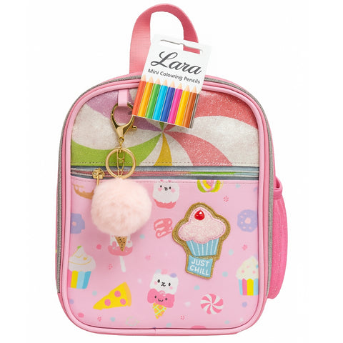 Pink PomPom Lunch Bag - MrPRICE.online