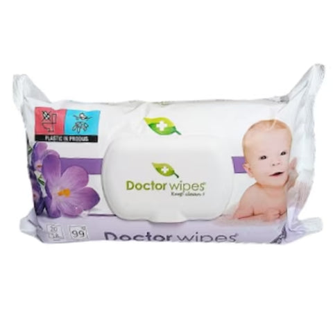 DOCTOR WIPES FLORAL BABY 72PK - MrPRICE.online