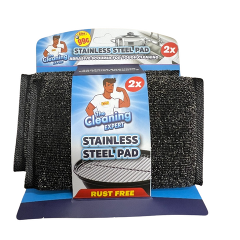 2-Pack Stainless Steel Pads - MrPRICE.online