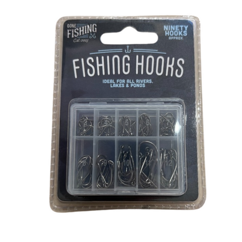 90-Pack Fishing Hooks - MrPRICE.online