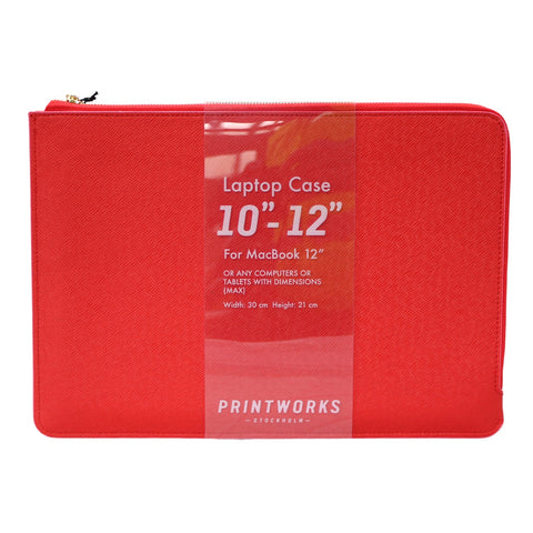 10–12" Red/Cerise Laptop Case - MrPRICE.online