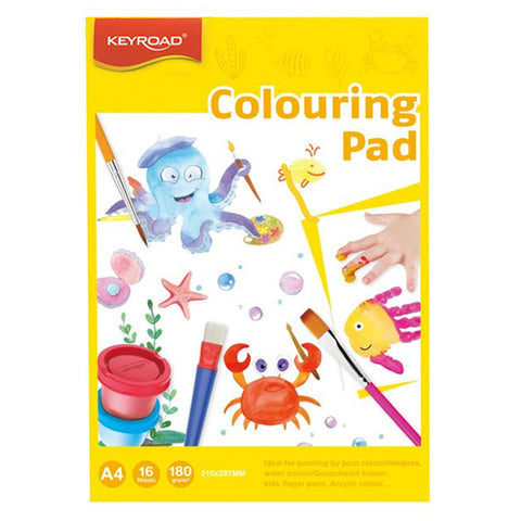 A4 Painting Pad – 16 Sheets, 180gsm (Poster Paint Suitable) - MrPRICE.online