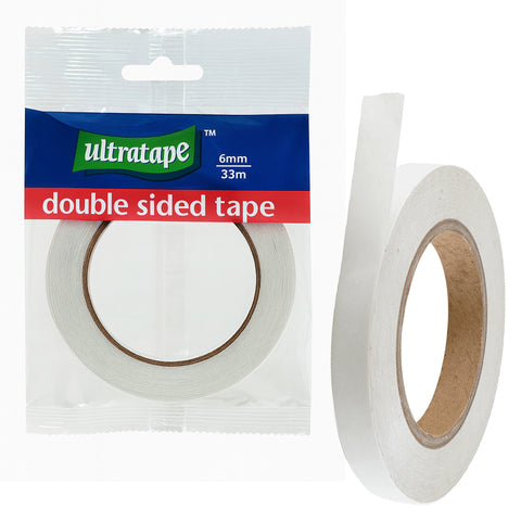 6mm x 33m Clear Double Sided Tape - MrPRICE.online