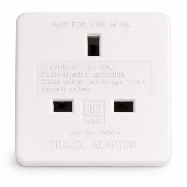 10A Travel Adapter with AU/AS Pin – 1 Pack – MrPRICE.online