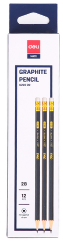 2B Graphite Pencils by Deli - MrPRICE.online