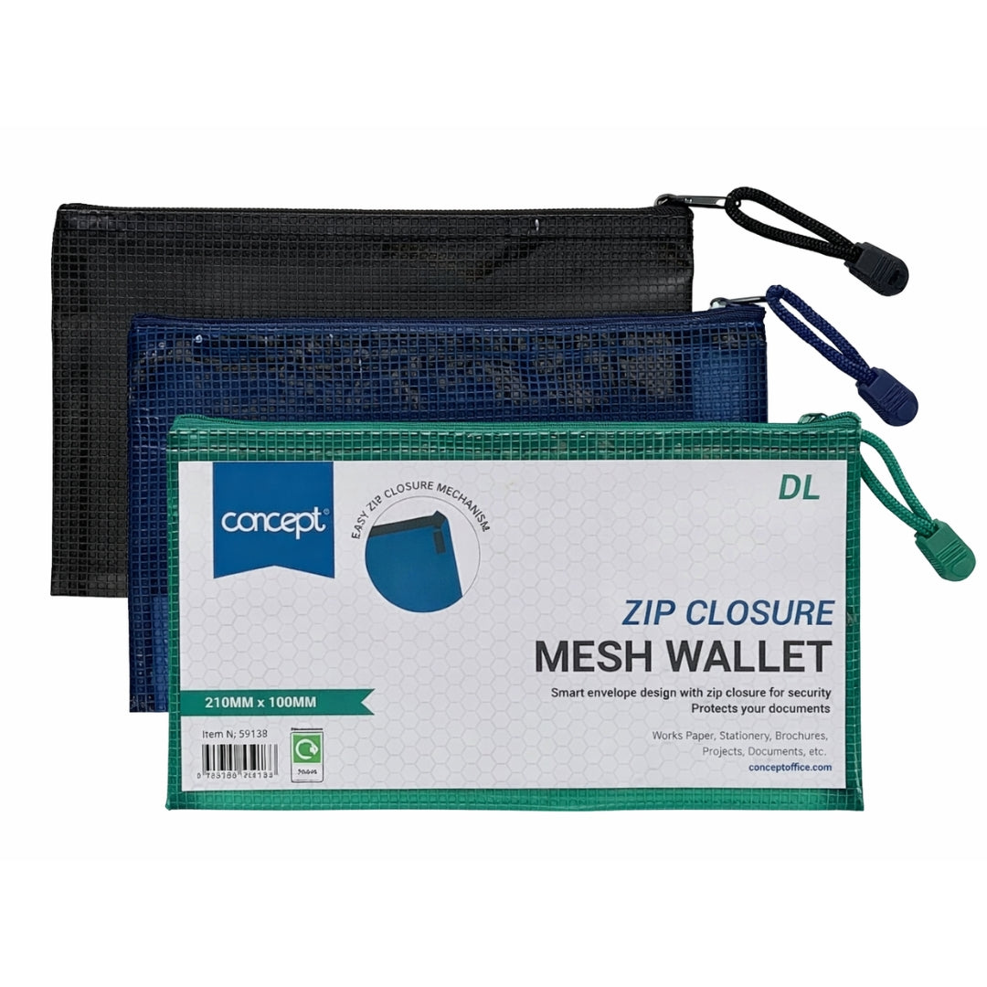 Concept DL Mesh Wallet – Assorted – MrPRICE.online