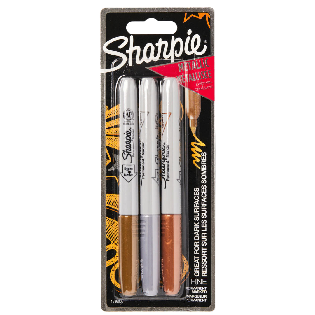 Sharpie Metallic Fine Permanent Markers pens –