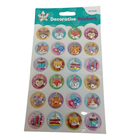 24 Pack Decoration Stickers - MrPRICE.online