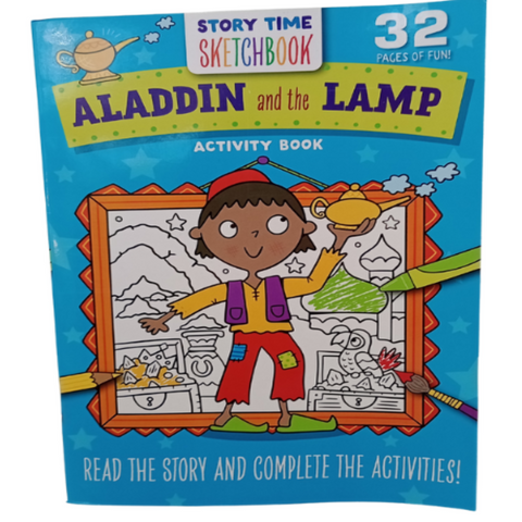Aladdin and the Lamp Activity Book – 32 Pages of Fun - MrPRICE.online