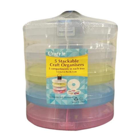 Circular Organized Storage for Craft Supplies and Tools - MrPRICE.online