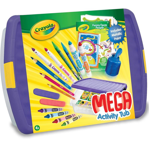 Crayola Mega Activity Tub (Ages 4+) - MrPRICE.online