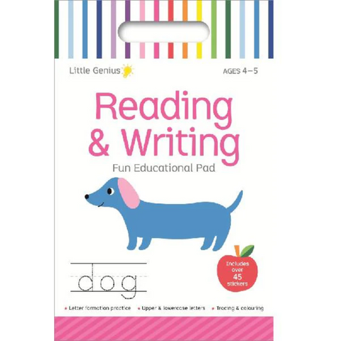 Little Genius A4 Activity Pad - Reading & Writing - MrPRICE.online