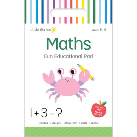 Little Genius A4 Math Activity Pad - MrPRICE.online