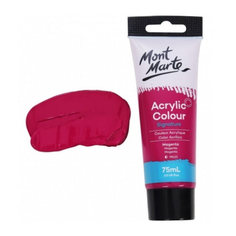Mont Marte 75ml Acrylic Paint - Magenta - MrPRICE.online
