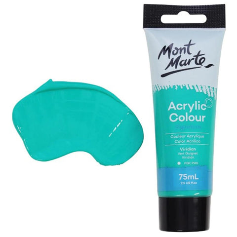 Mont Marte 75ml Acrylic Paint - Viridian - MrPRICE.online