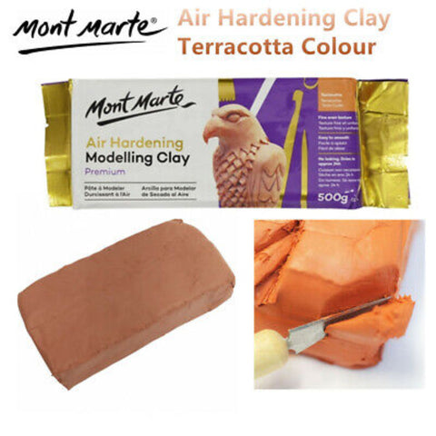 Mont Marte Air Hardening Modelling Clay – Terracotta - MrPRICE.online