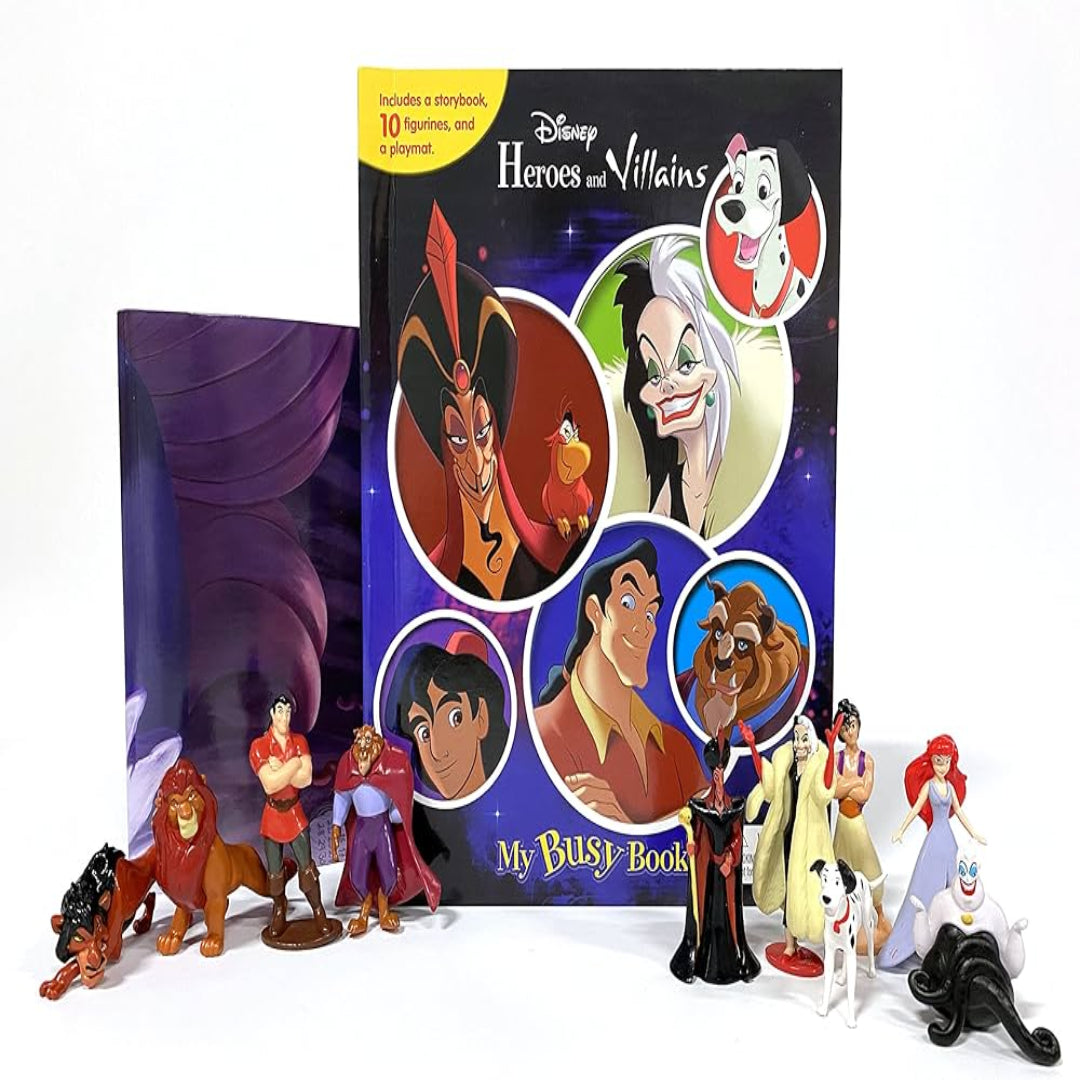 My Busy Book: Disney Heroes & Villains – MrPRICE.online