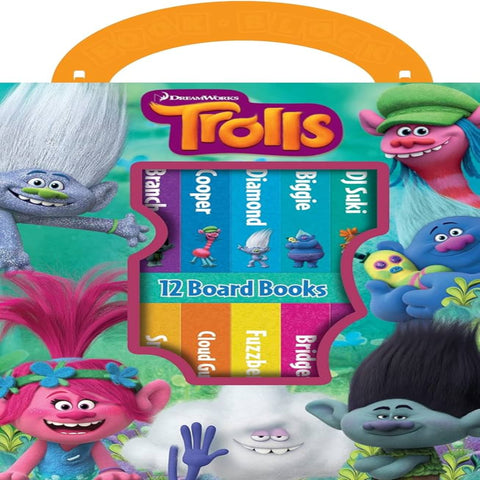 Trolls 12 Chunky Board Book Box Set - MrPRICE.online