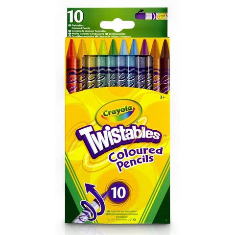 10 Crayola Twistable Pencils - MrPRICE.online