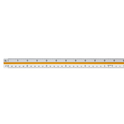 30cm Triangular Scale Ruler - MrPRICE.online