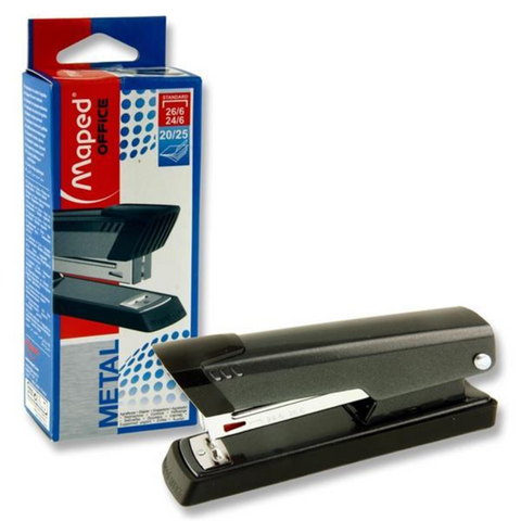 Maped 26/6 Half Strip Stapler Grey - MrPRICE.online