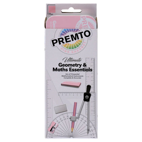 PREMTO Pastel 9-Piece Maths Set - MrPRICE.online