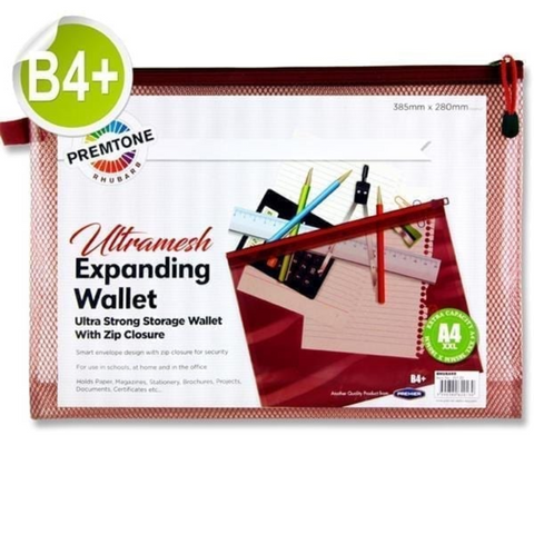 Premtone B4+ Red Mesh Wallet - MrPRICE.online