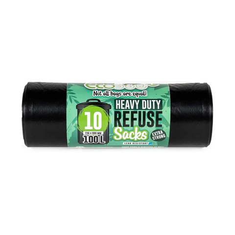 10 Heavy-Duty Super Strong Refuse Sacks - MrPRICE.online