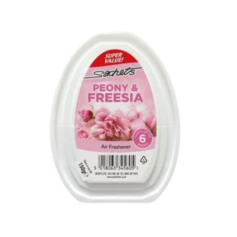 Sachets Air Freshener Gel Peony & Freesia 150g - MrPRICE.online