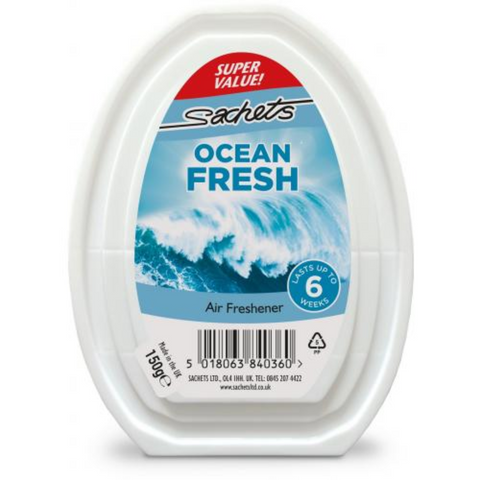 Sachets Ocean Scent Gel Air Freshener 150g - MrPRICE.online