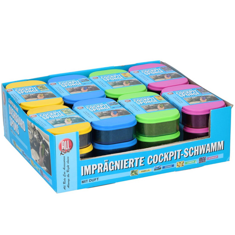 Cockpit Shine Sponge 4 Assorted Scents - MrPRICE.online