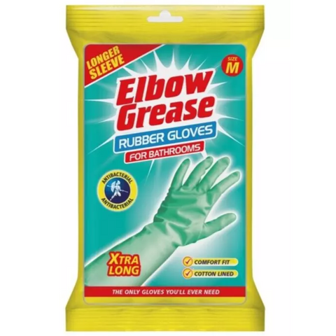 Elbow Grease Bathroom Gloves M Long Sleeve One Pair - MrPRICE.online