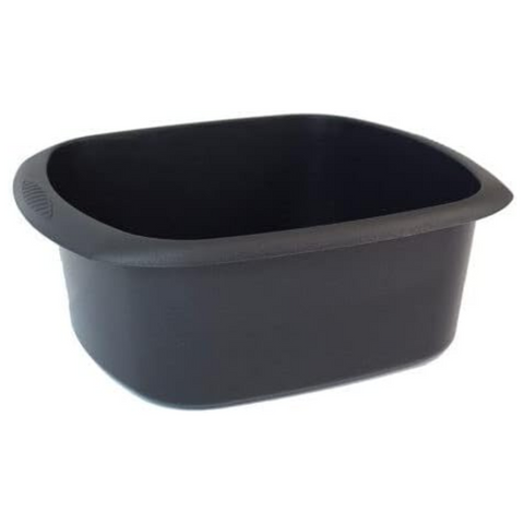 Rectangular Washing Up Bowl 11L Graphite Grey - MrPRICE.online