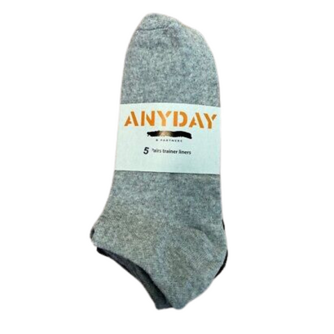 5PK TRAINER SOCKS LADIES Mixed Colours - MrPRICE.online