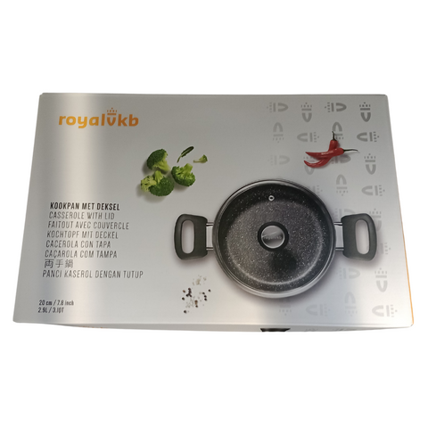 20cm Casserole with Lid - Boxed - MrPRICE.online