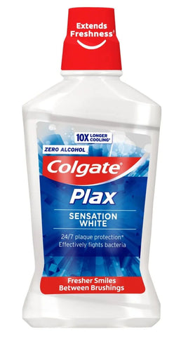 Colgate Plax Whitening Mouthwash 500ml - MrPRICE.online