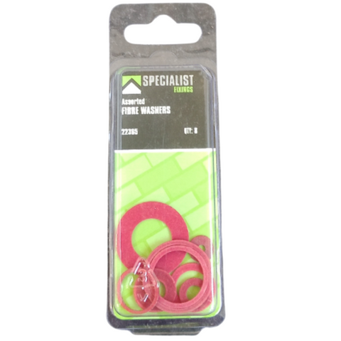 Fibre Washer Assorted Pack of 8 - MrPRICE.online