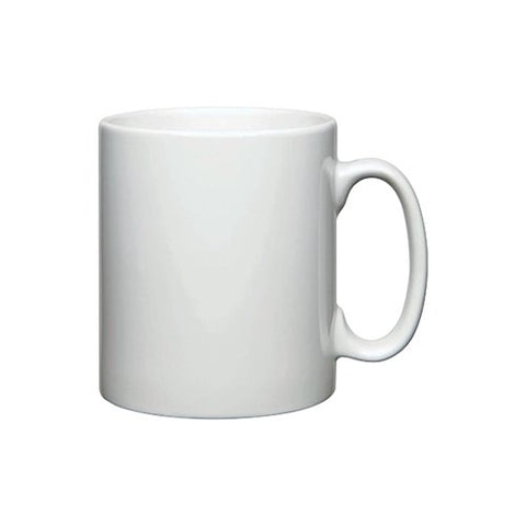 12oz White Bullet Style Mug - MrPRICE.online